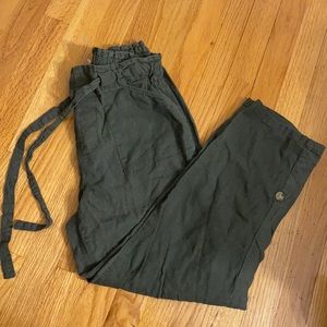Green pants